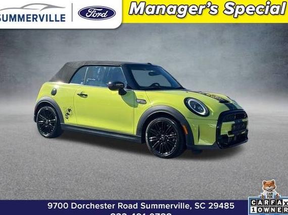 MINI COOPER CONVERTIBLE 2022 WMW43DL05N3N84183 image MINI COOPER CONVERTIBLE 2022 WMW43DL05N3N84183 image
